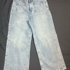 GAP Women's Flare Jeans - Light Blue